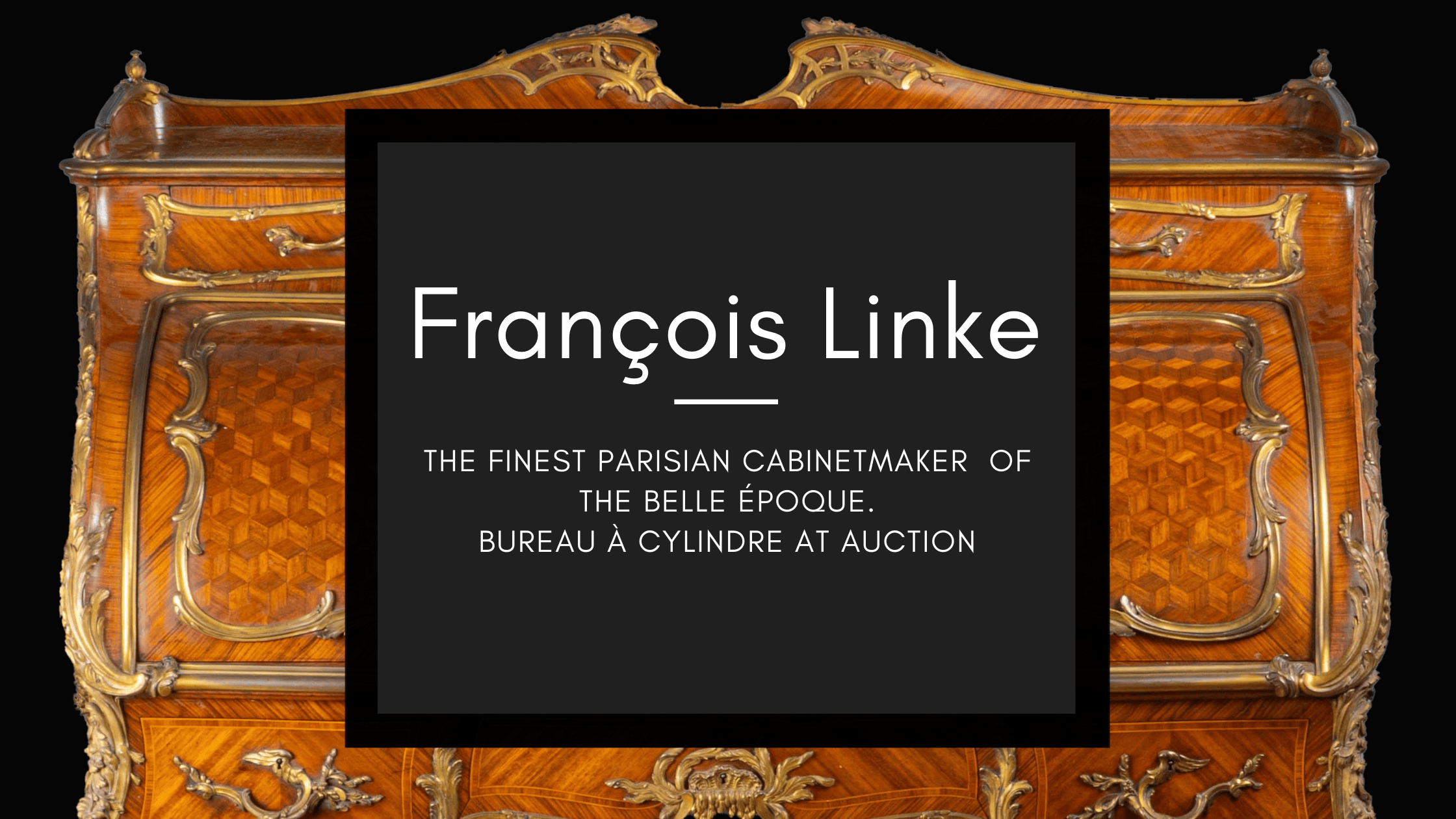 François Linke (1855-1946) and the Art of the Belle Époque